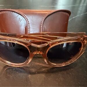 Raen Volant Crystal Rose Cat Eye Sunglasses